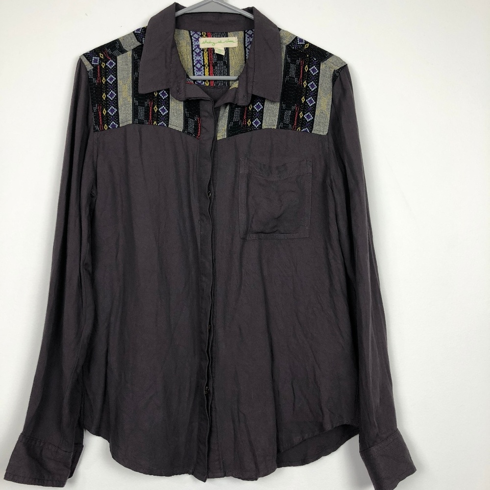 Staring at Stars Button Up Western Shirt